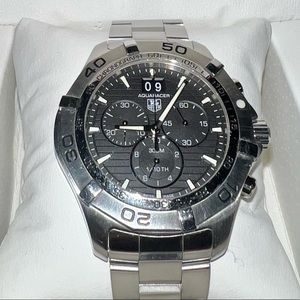 Tag Heuer Aquaracer Chronograph Men's Watch CAF101E RUG0485 Quartz
